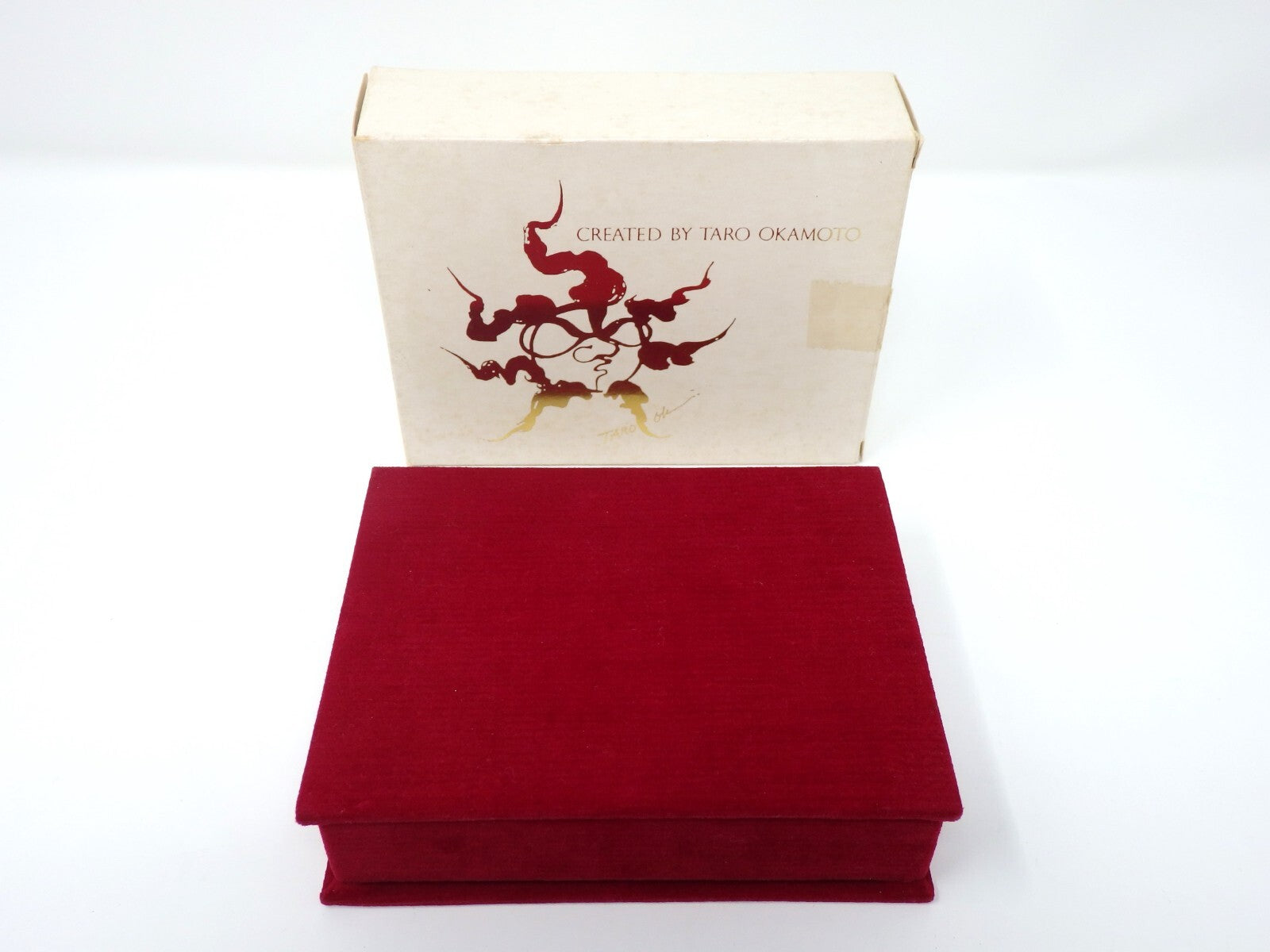 TARO OKAMOTO Art Vintage Playing Cards 2 deck Sealed Red Box GIFT Mint Rare JPN