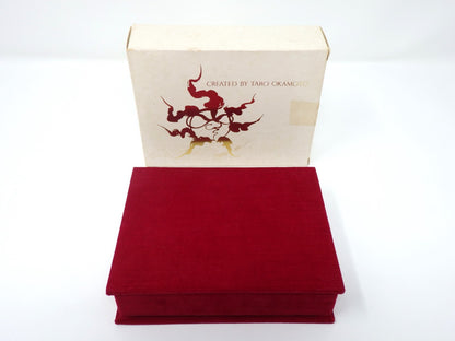 TARO OKAMOTO Art Vintage Playing Cards 2 deck Sealed Red Box GIFT Mint Rare JPN
