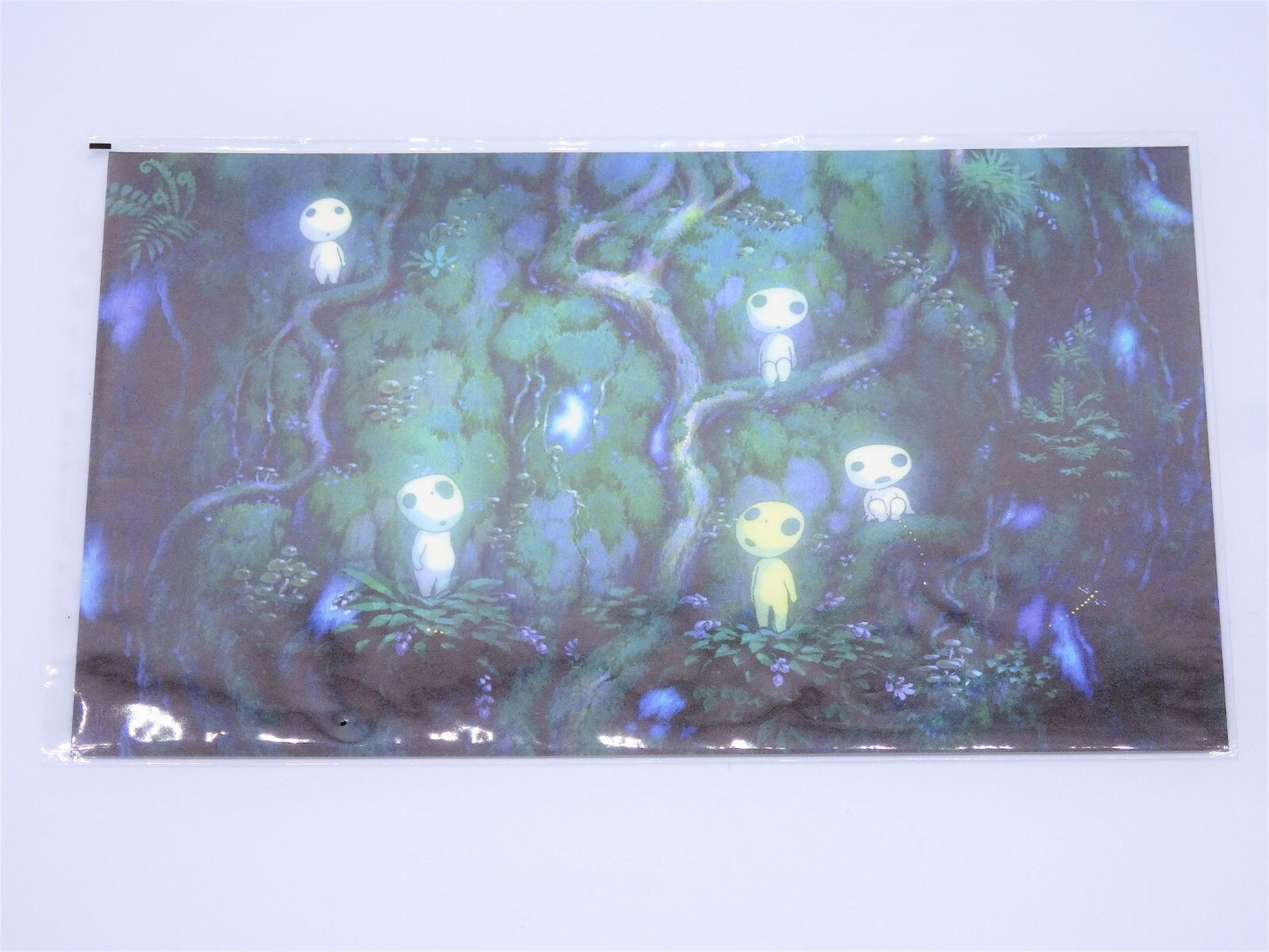 Studio Ghibli Princess Mononoke Double Postcard Original Picture Art Cel Layout