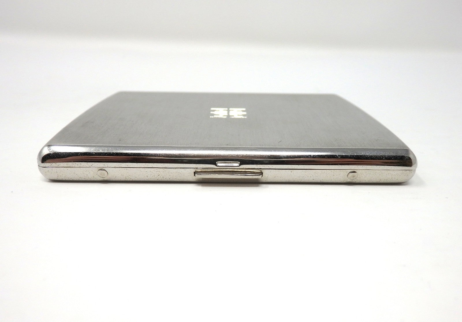 GIVENCHY Logo 4G Vintage Cigarette Holder Card Case Silver Color Beautiful Rare!