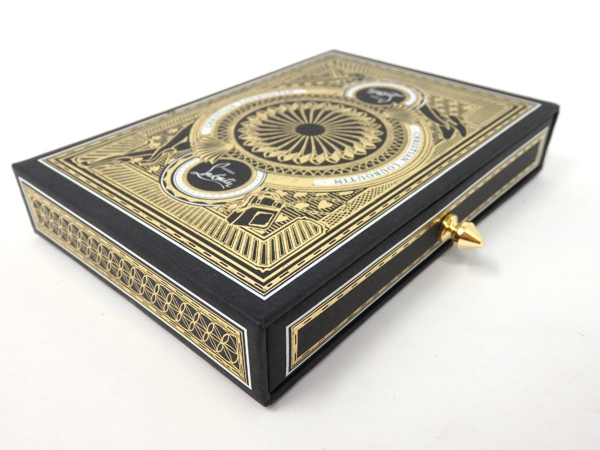 Christian Louboutin 2 Deck of Playing Cards Poker Game Sealed Luxury Box Gitt