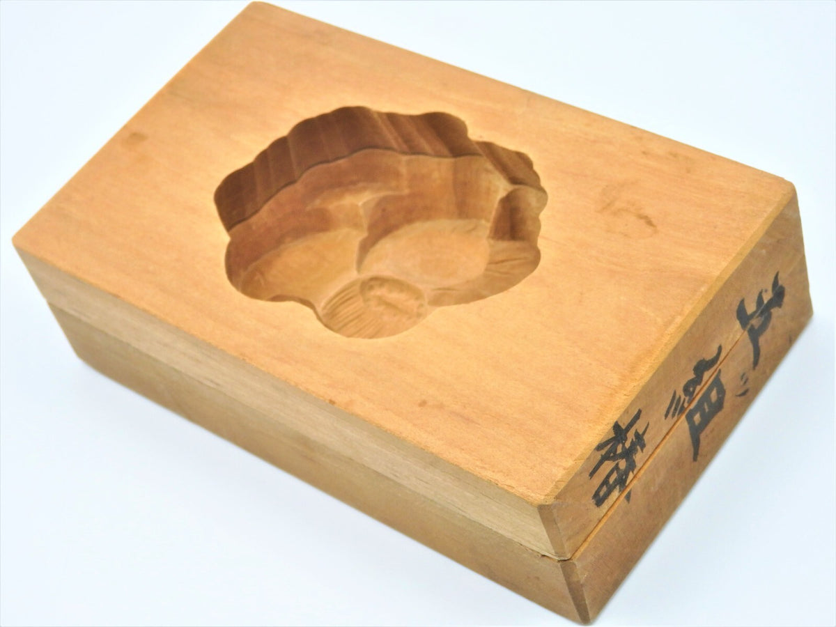 Set of 5 WAGASHI Kashigata Japanese Sweets Pastry Cake Wooden Mold Rare Design