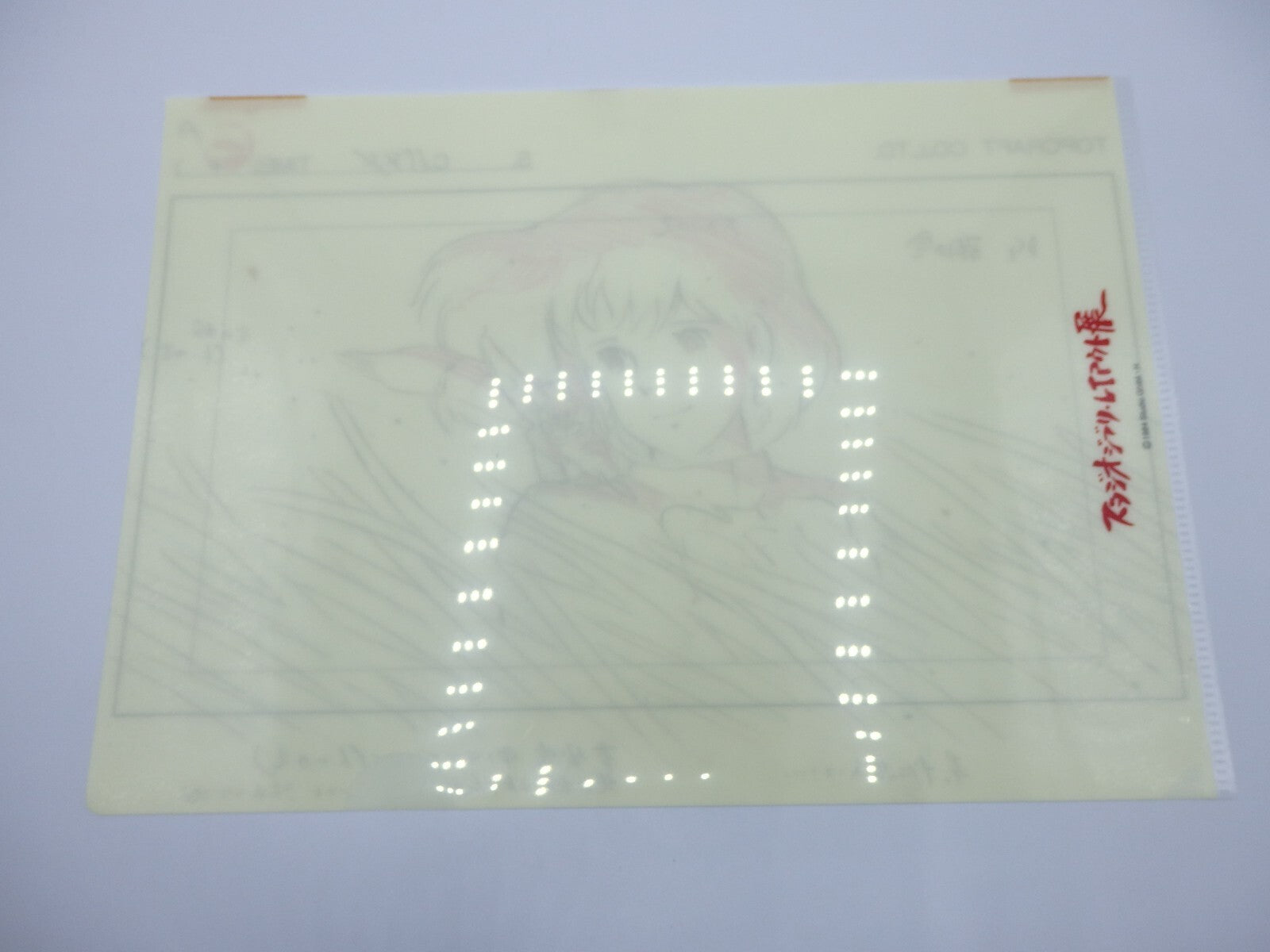 Studio Ghibli NAUSICAA of the Valley of the Wind Clear File A4 Layout Miyazaki 