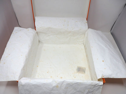 HERMES Orange Empty Storage Gift Box Birkin Kelly W/ Storage bag 34.5×34.5×14