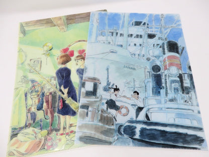 Studio Ghibli Art Clear File Set 2 Katsuya Kondo Exhibition Limited illustrator
