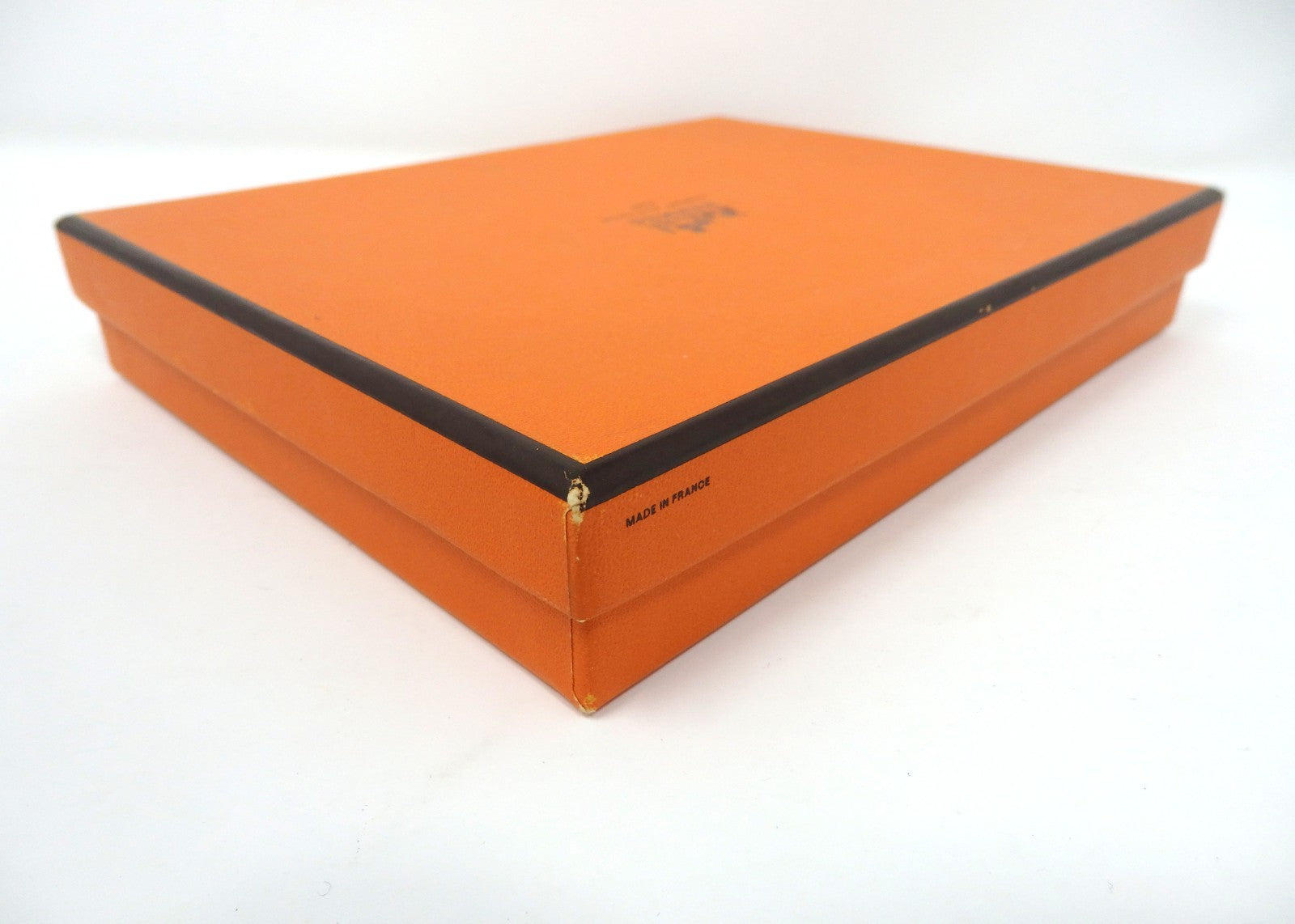 HERMES Mini Ashtray Set 4 Plate Change Tray Bird Pattern Porcelain Interior Box