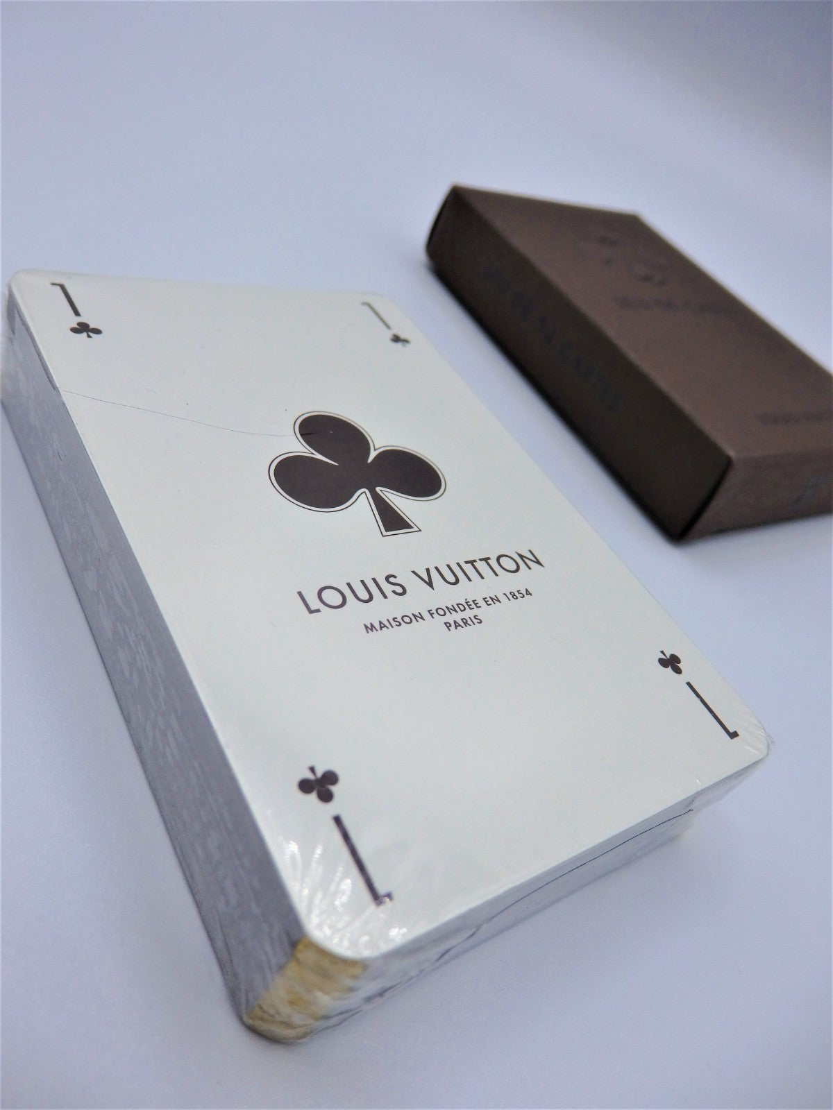 LOUIS VUITTON VIP Playing Cards 1 deck Monogram BLUE Authentic Gift Sealed Rare