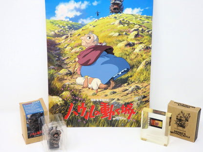 Studio Ghibli HOWL’S MOVING CASTLE 1/24 Second Cube Mini Figure Brochure SP Set