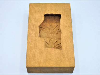 Set of 5 WAGASHI Kashigata Japanese Sweets Pastry Cake Wooden Mold Rare Design