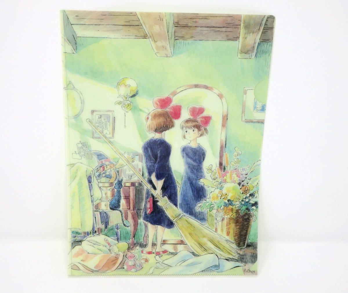 Studio Ghibli Kiki's Delivery Service 5pc Set Clear Files Towel Bag Memo Pad JPN