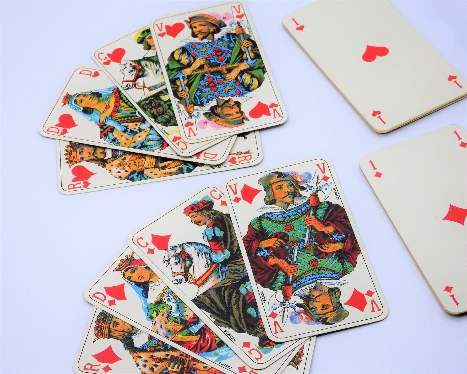 HERMES Tarot Cards With Manual Authentic Deck of Playing Cards 4-mark & H Design