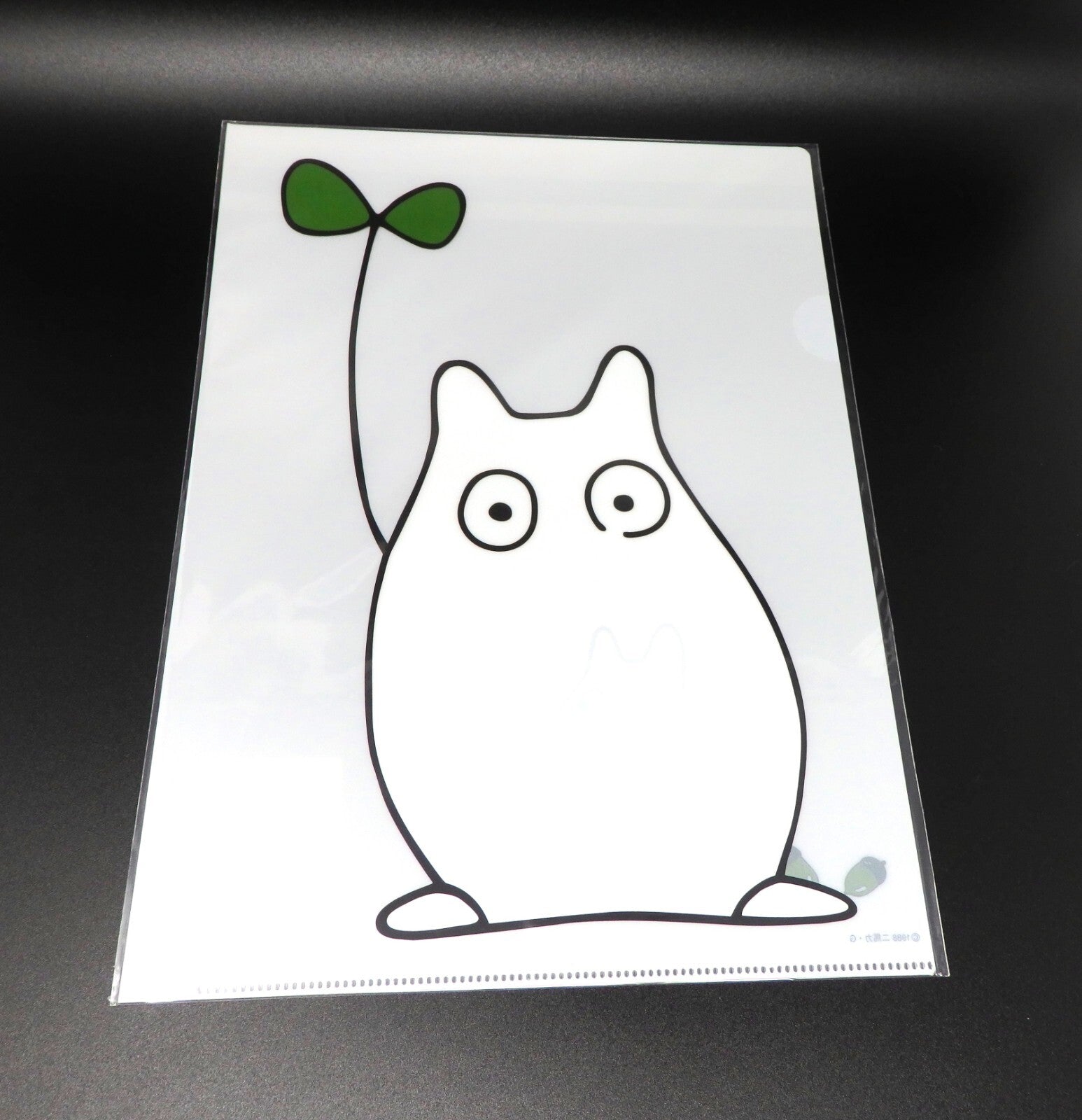 Studio Ghibli TOTORO Set of 2 Clear File A4 Art Cel Layout Exhibition Limited