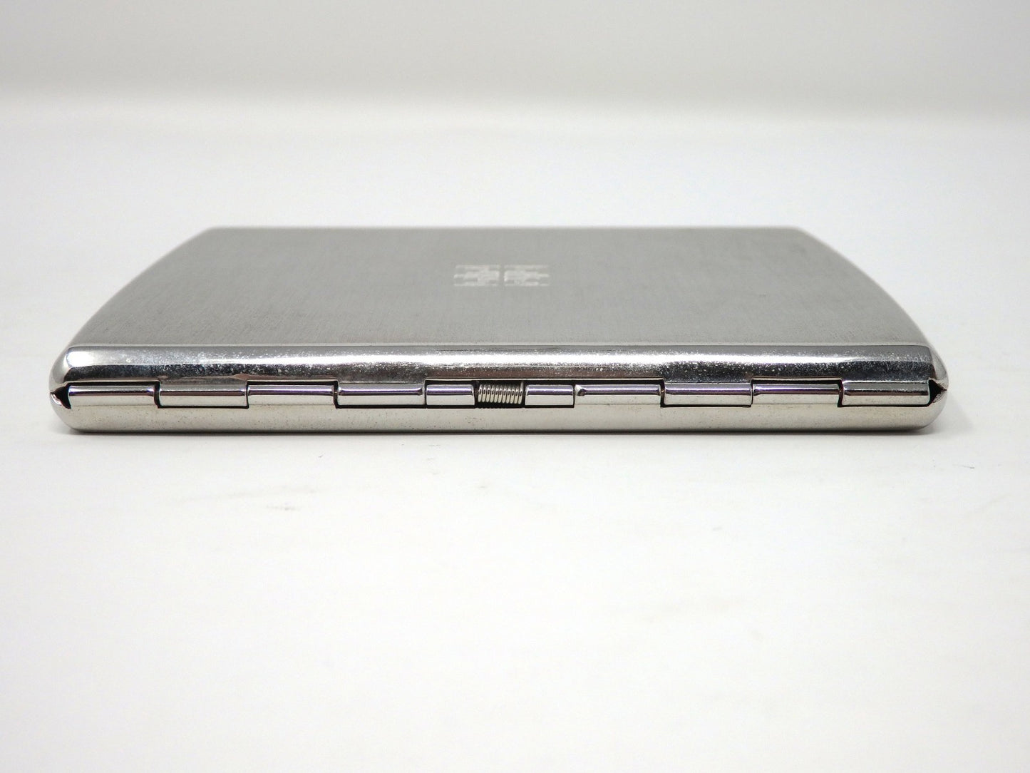 GIVENCHY Logo 4G Vintage Cigarette Holder Card Case Silver Color Beautiful Rare!