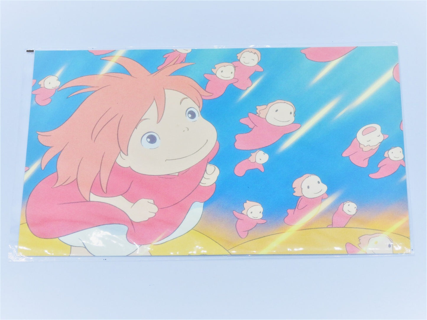 Studio Ghibli PONYO W/ Postcard Original Picture Art Cel Layout Exhibition Mint