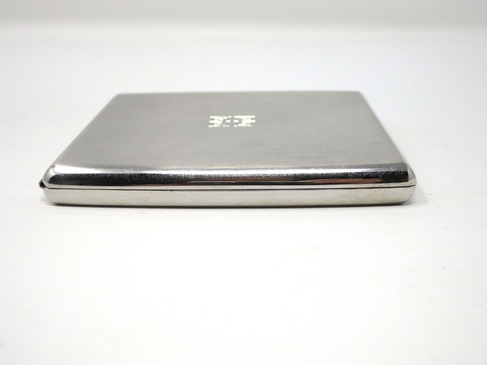 GIVENCHY Logo 4G Vintage Cigarette Holder Card Case Silver Color Beautiful Rare!