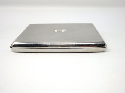 GIVENCHY Logo 4G Vintage Cigarette Holder Card Case Silver Color Beautiful Rare!