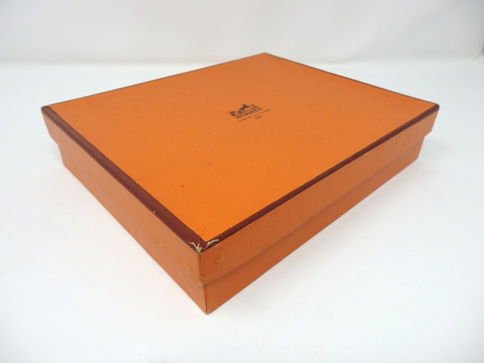 HERMES Ashtray Porcelain Exotic Bird Motif Interior Tableware Plate Gift Boxed