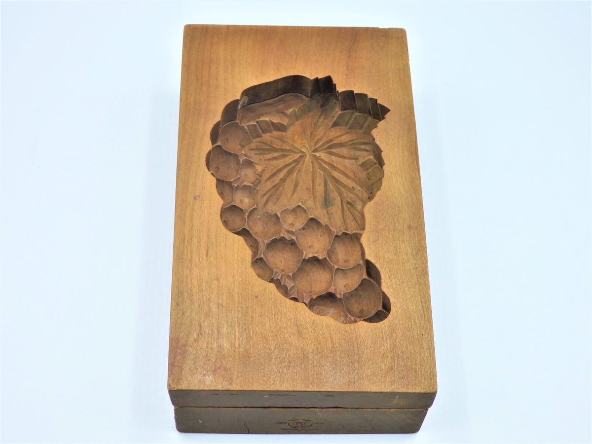 Set of 5 WAGASHI Kashigata Japanese Sweets Pastry Cake Wooden Mold Rare Design
