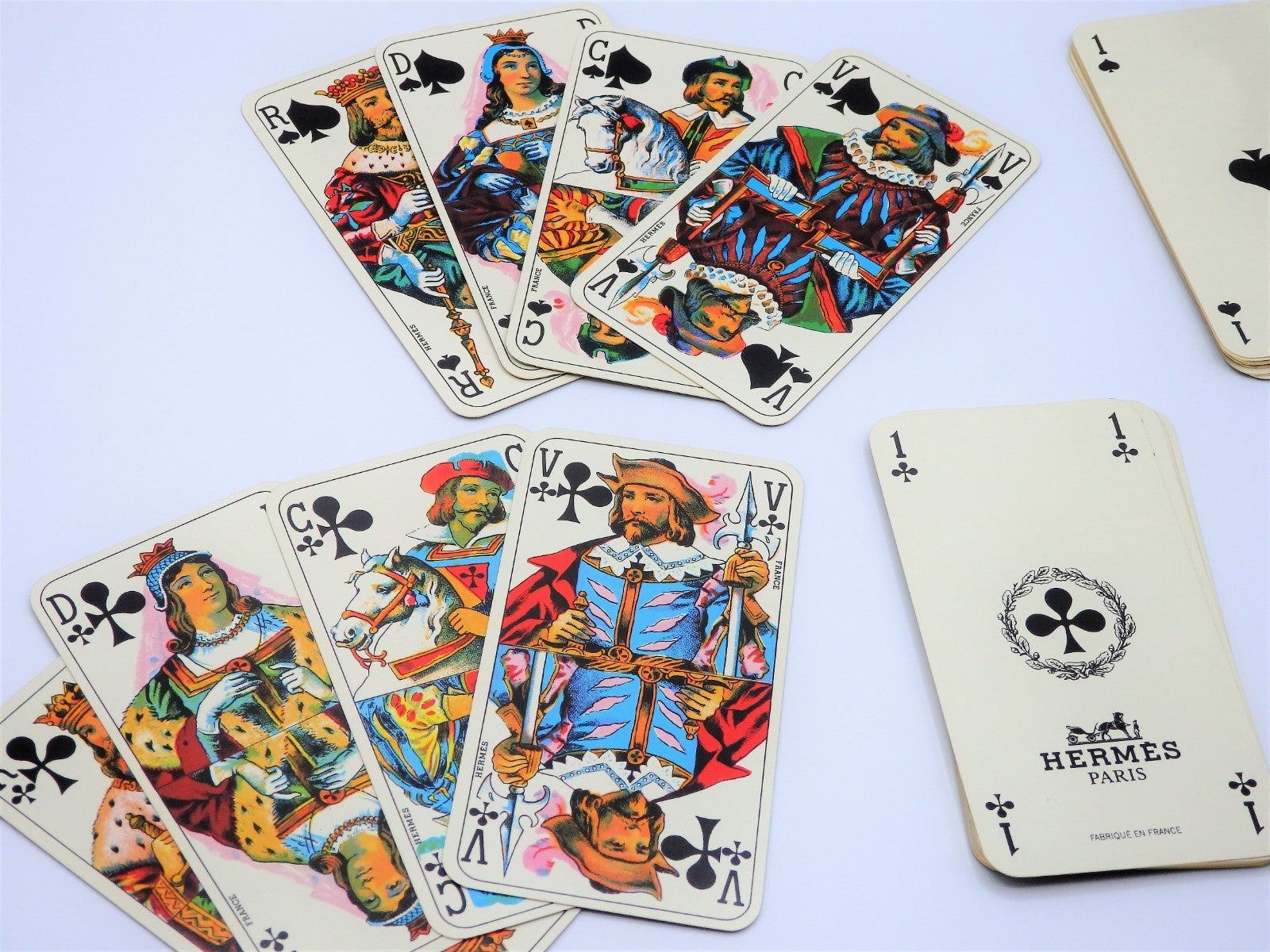 HERMES Tarot Cards With Manual Deck of Playing Cards Puzzle Design Sealed Auth