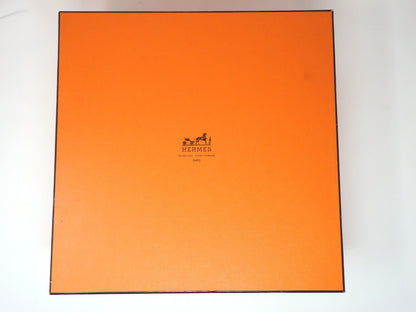 HERMES Orange Empty Storage Gift Box Birkin Kelly W/ Storage bag 34.5×34.5×14