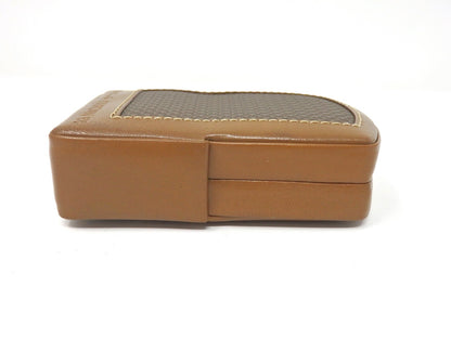 Set of 2 Vintage CHARLES JOURDAN Actif Paris Leather Cigarette & Coin Case MINT
