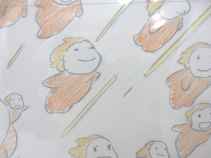 Studio Ghibli PONYO Replica Original Picture Art Cel Layout limited Miyazaki