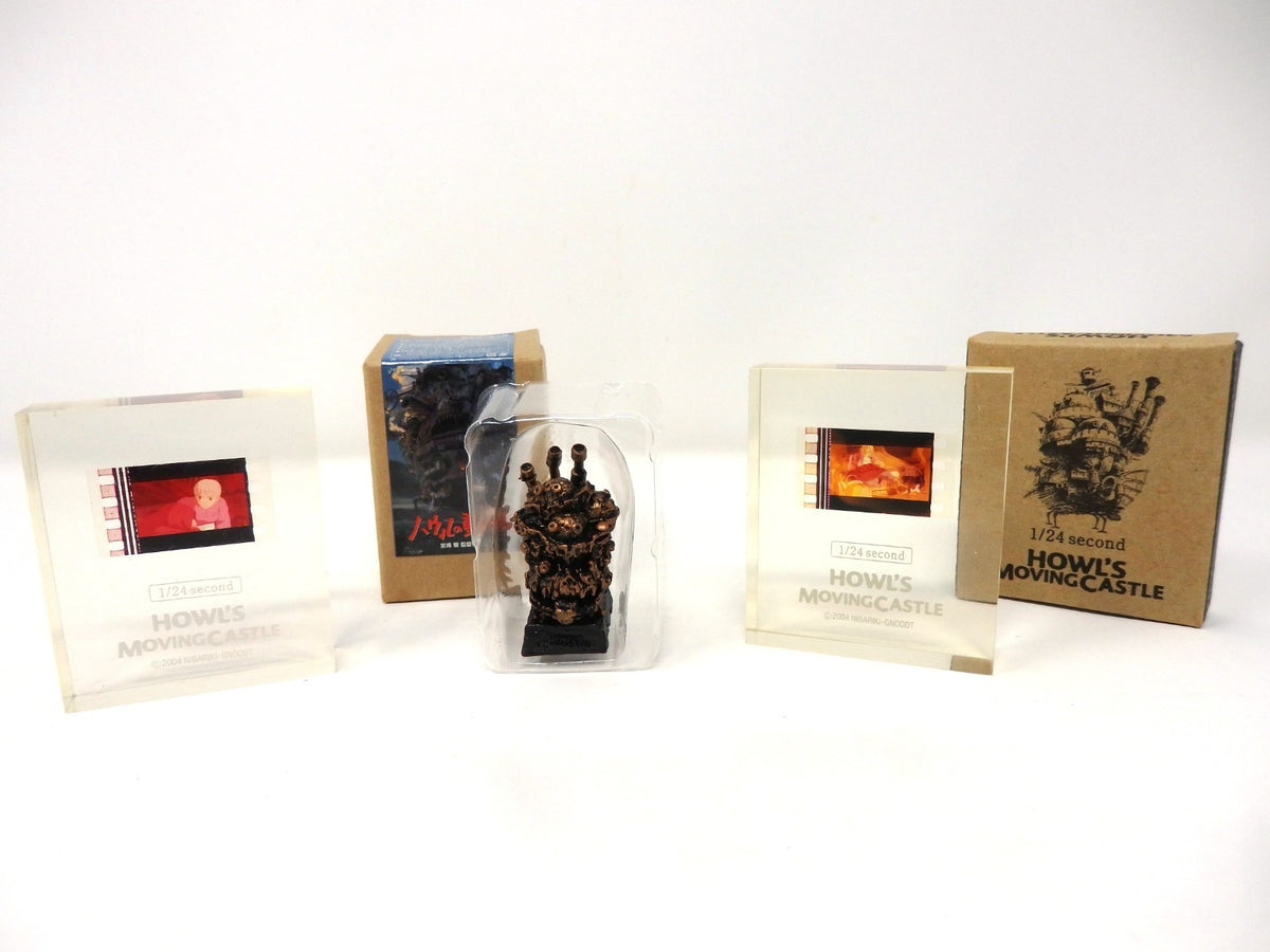 Studio Ghibli HOWL’S MOVING CASTLE 1/24 2 Second Cube & Mini Figure Set Miyazaki