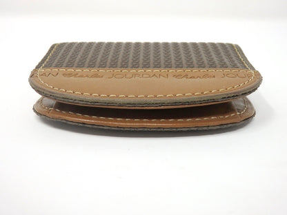 Set of 2 Vintage CHARLES JOURDAN Actif Paris Leather Cigarette & Coin Case MINT