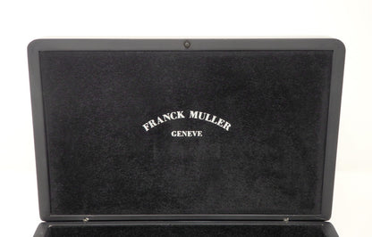 Franck Muller Watch Storage Box Empty Grand Prix Conquistador Black Enameled