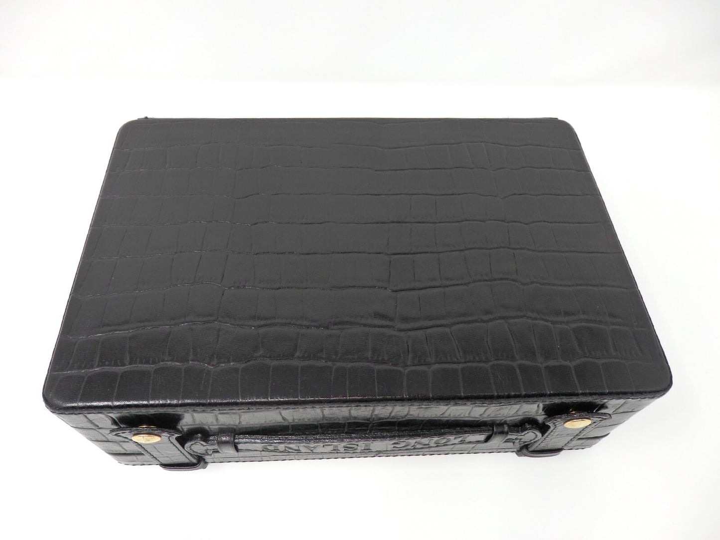 Franck Muller Empty Watch Storage Box Crocodile Embossed w/ Certificate Case