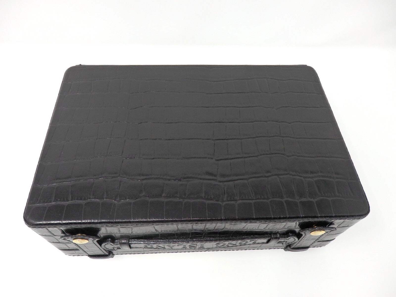 Franck Muller Empty Watch Storage Box Crocodile Embossed w/ Certificate Case