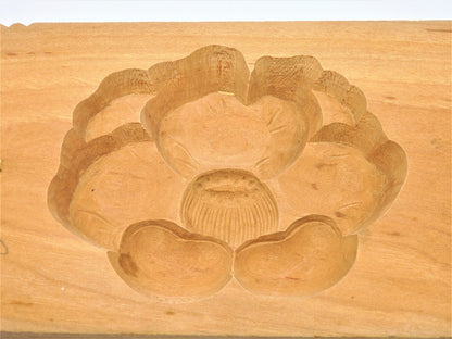 Set of 5 WAGASHI Kashigata Japanese Sweets Pastry Cake Wooden Mold Rare Design