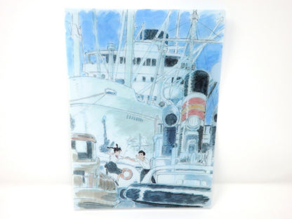 Studio Ghibli Clear File A4 Special Set of 3 Layout Cel Miyazaki Limited Rare!!