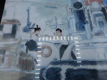 Studio Ghibli From UP on Poppy Hill Clear File A4 Art Cel Katsuya Kondo Japan