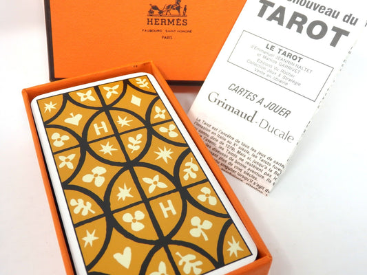 HERMES Tarot Cards With Manual Authentic Deck of Playing Cards 4-mark & H Design