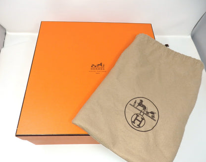 HERMES Orange Empty Storage Gift Box Birkin Kelly W/ Storage bag 34.5×34.5×14